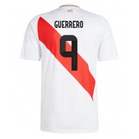 Peru Paolo Guerrero #9 Fußballbekleidung Heimtrikot Copa America 2024 Kurzarm